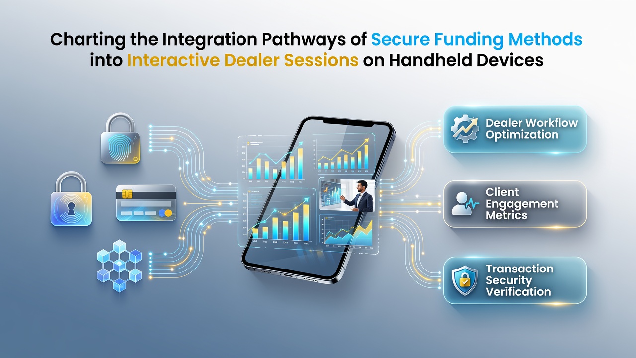 Mobile live dealer interface showing secure payment integration on a handheld device
