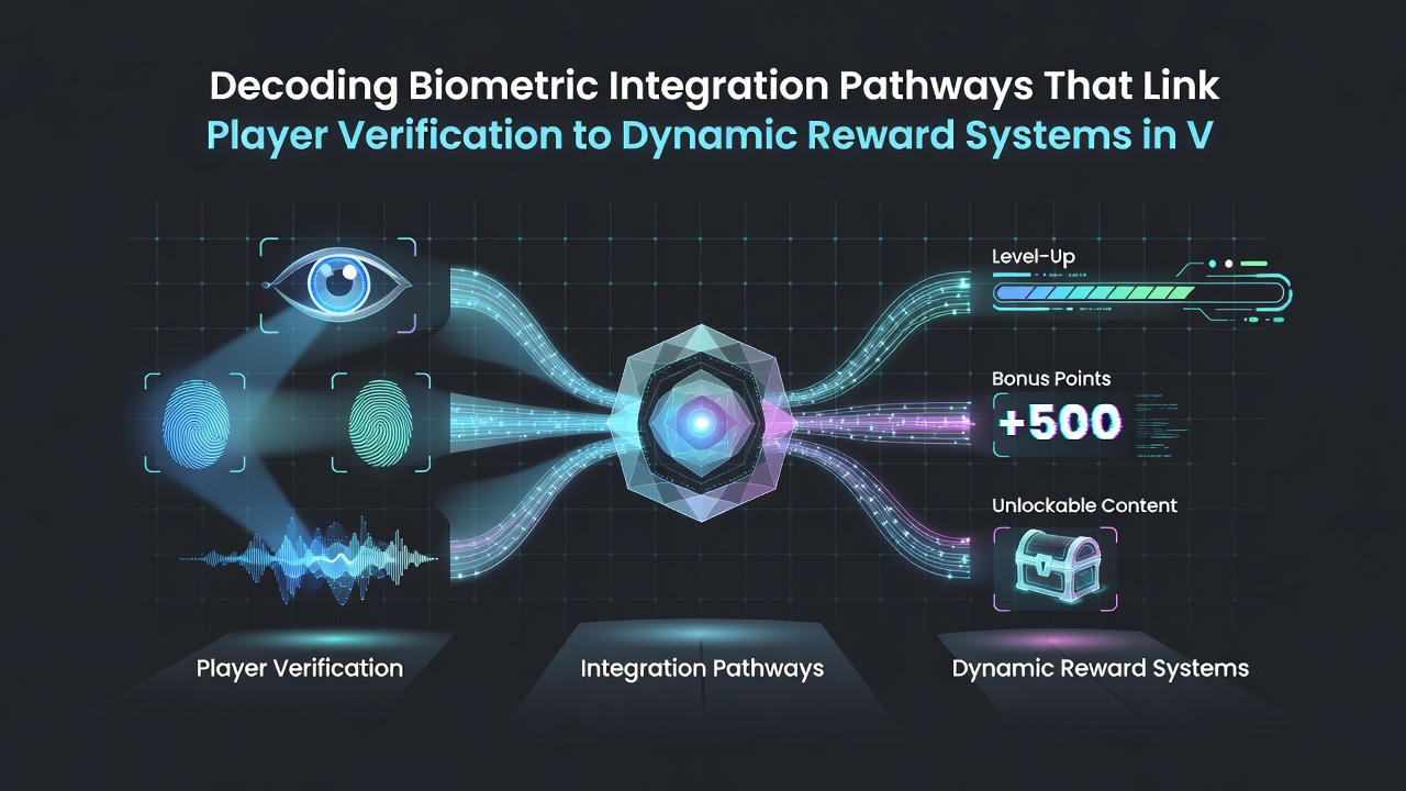 Dynamic reward dashboard displaying personalized bonuses linked to biometric-verified player profiles in a gaming interface