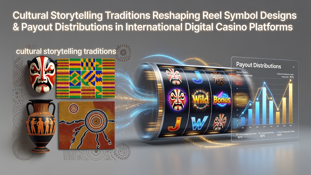Cultural symbols integrated into digital slot reel designs from various international traditions